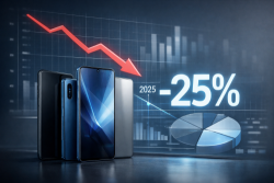 ТОП-5 смартфон-брендов в России в 2025: почему продажи рухнули на 25%