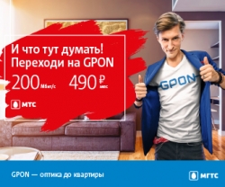 GPON в каждый дом